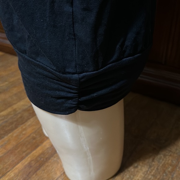 Gap Women’s Banded Bottom Tee, Ruching, Sz Lg - Picture 3 of 4